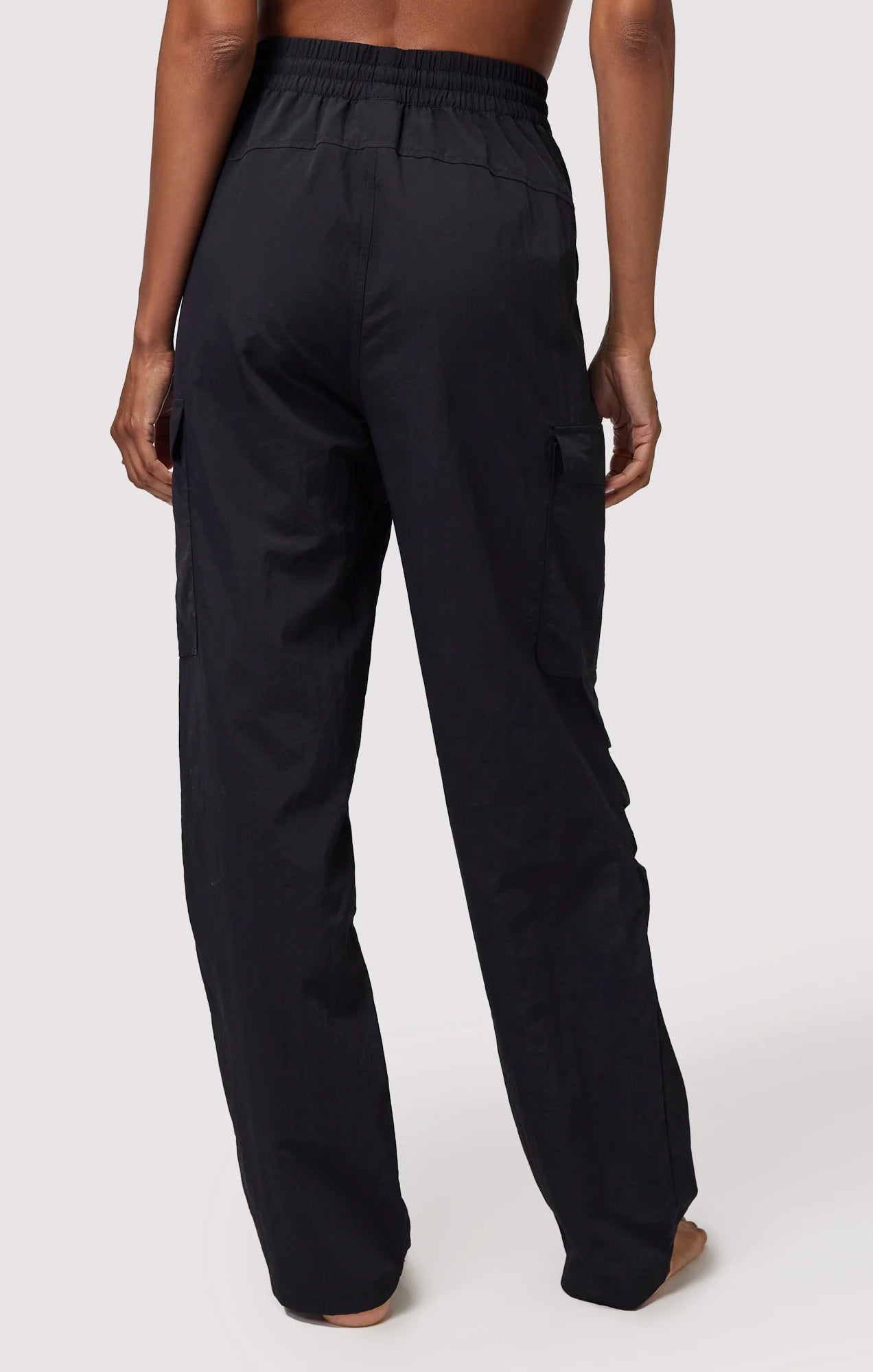 Spiritual Gangster Journey Cargo Pants in Black Cargo Pants by Spiritual Gangster as seen on celebrities