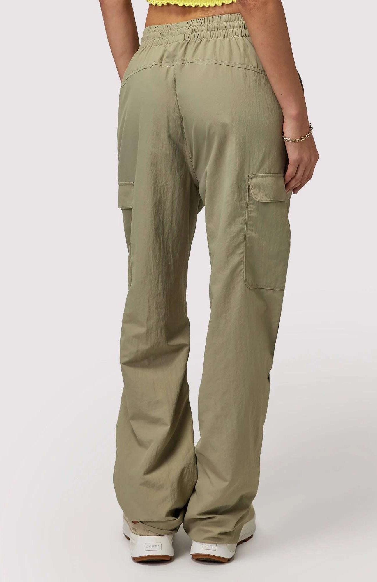 Spiritual Gangster Journey Cargo Pants in Dark Matcha Cargo Pants by Spiritual Gangster as seen on celebrities