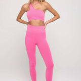 Spiritual Gangster Love Sculpt Seamless 7/8 Legging Leggings by Spiritual Gangster as seen on celebrities