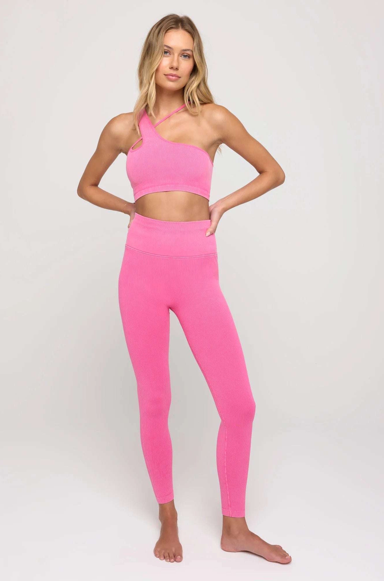 Spiritual Gangster Love Sculpt Seamless 7/8 Legging Leggings by Spiritual Gangster as seen on celebrities