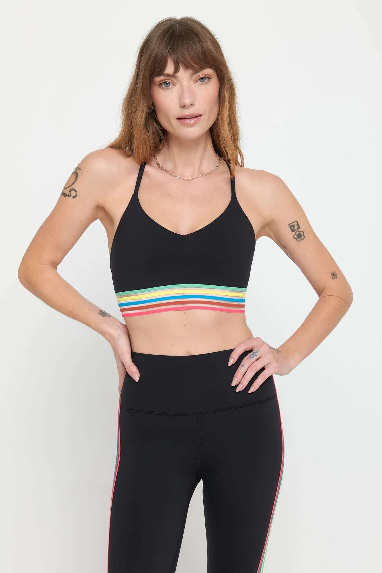 Spiritual Gangster Nicole Sports Bra Sports Bra by Spiritual Gangster as seen on celebrities