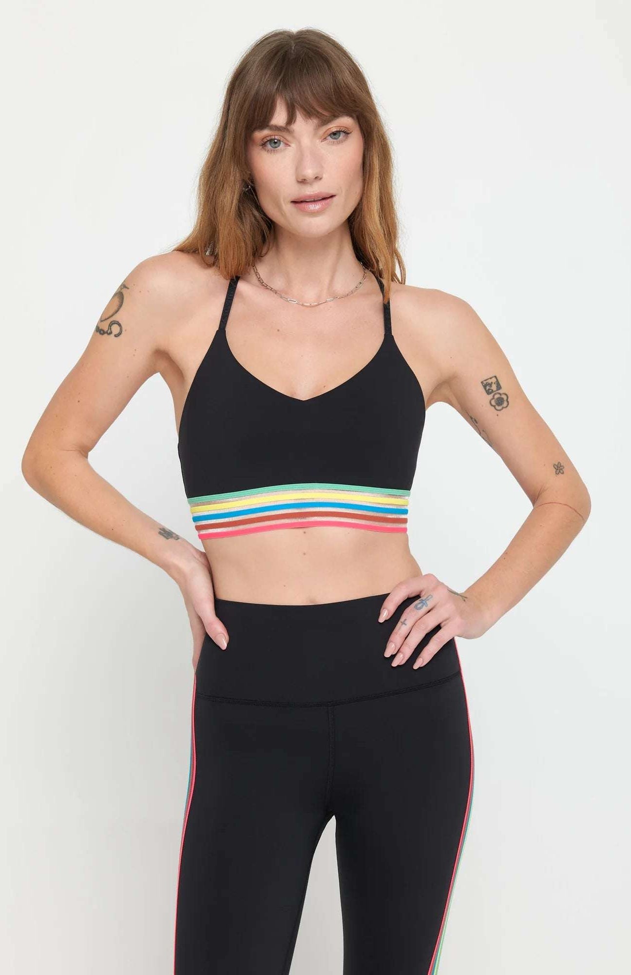 Spiritual Gangster Nicole Sports Bra Sports Bra by Spiritual Gangster as seen on celebrities
