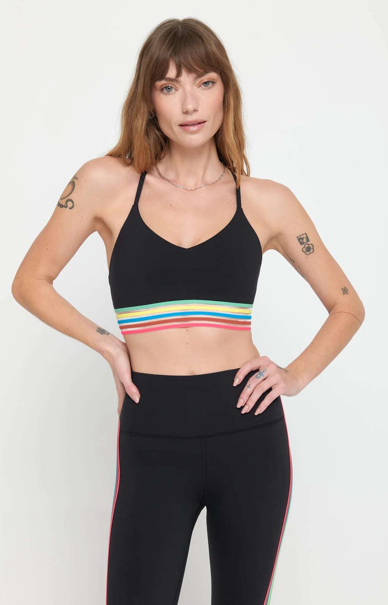 Spiritual Gangster Nicole Sports Bra Sports Bra by Spiritual Gangster as seen on celebrities