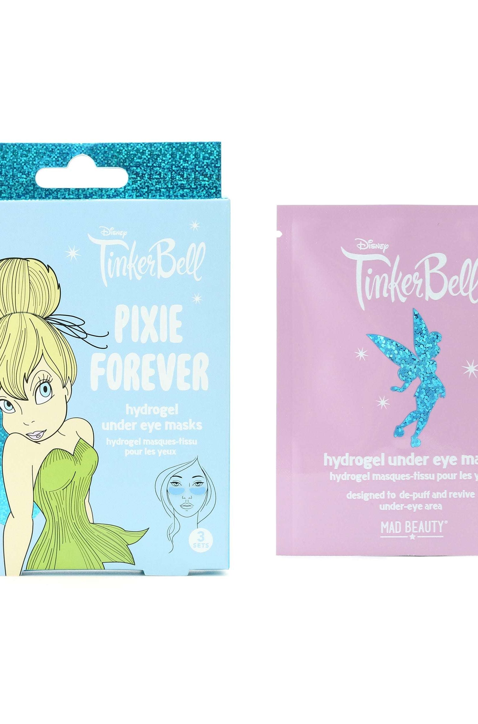 Disney TinkerBell Pixie Perfection Hydrogel Under Eye Patches Eye Pads by Mad Beauty as seen on celebrities