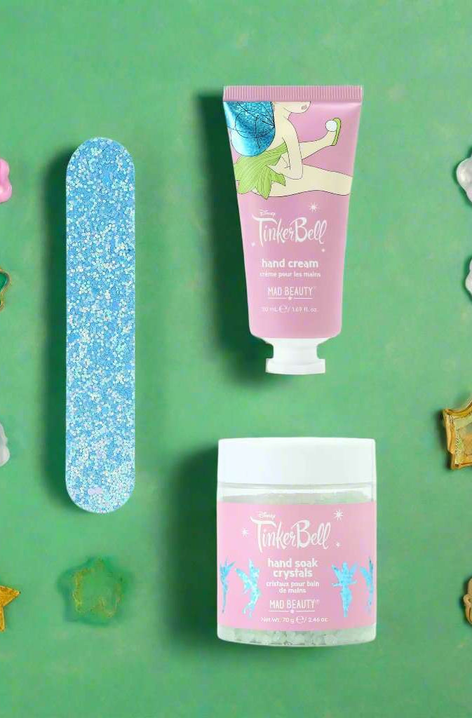 Disney Tinks Pixie Perfection Manicure Set Nail Art by Mad Beauty as seen on celebrities