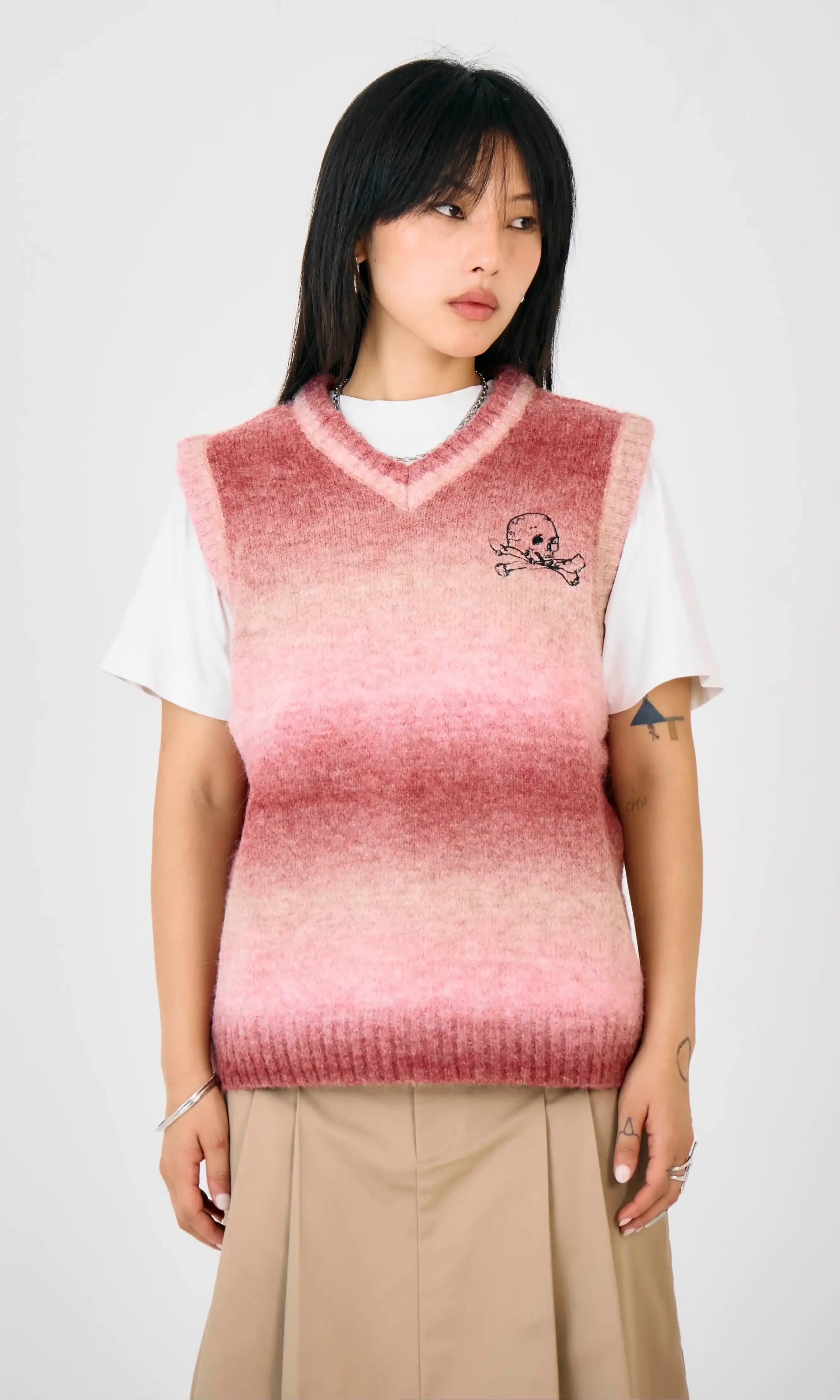 Shop The Ragged Priest Club Spacedye Knit Vest Top Online