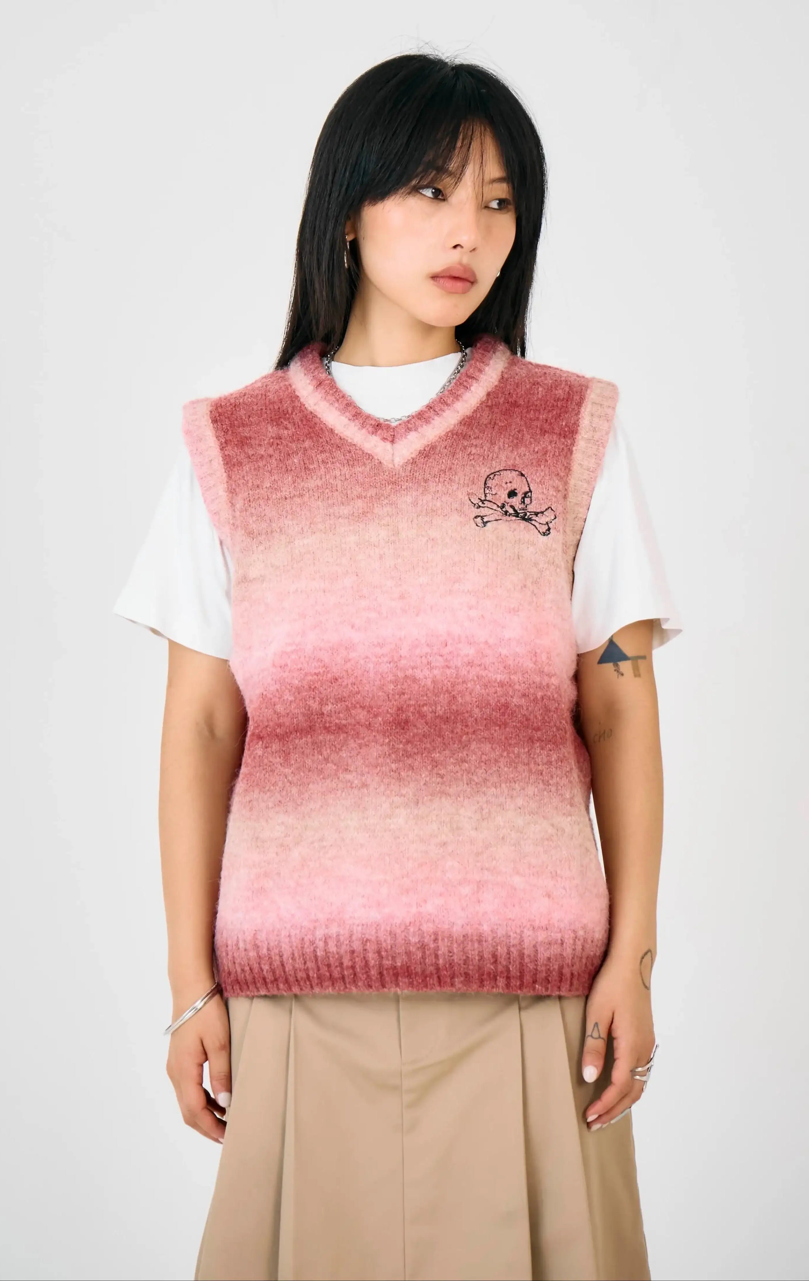 Shop The Ragged Priest Club Spacedye Knit Vest Top Online