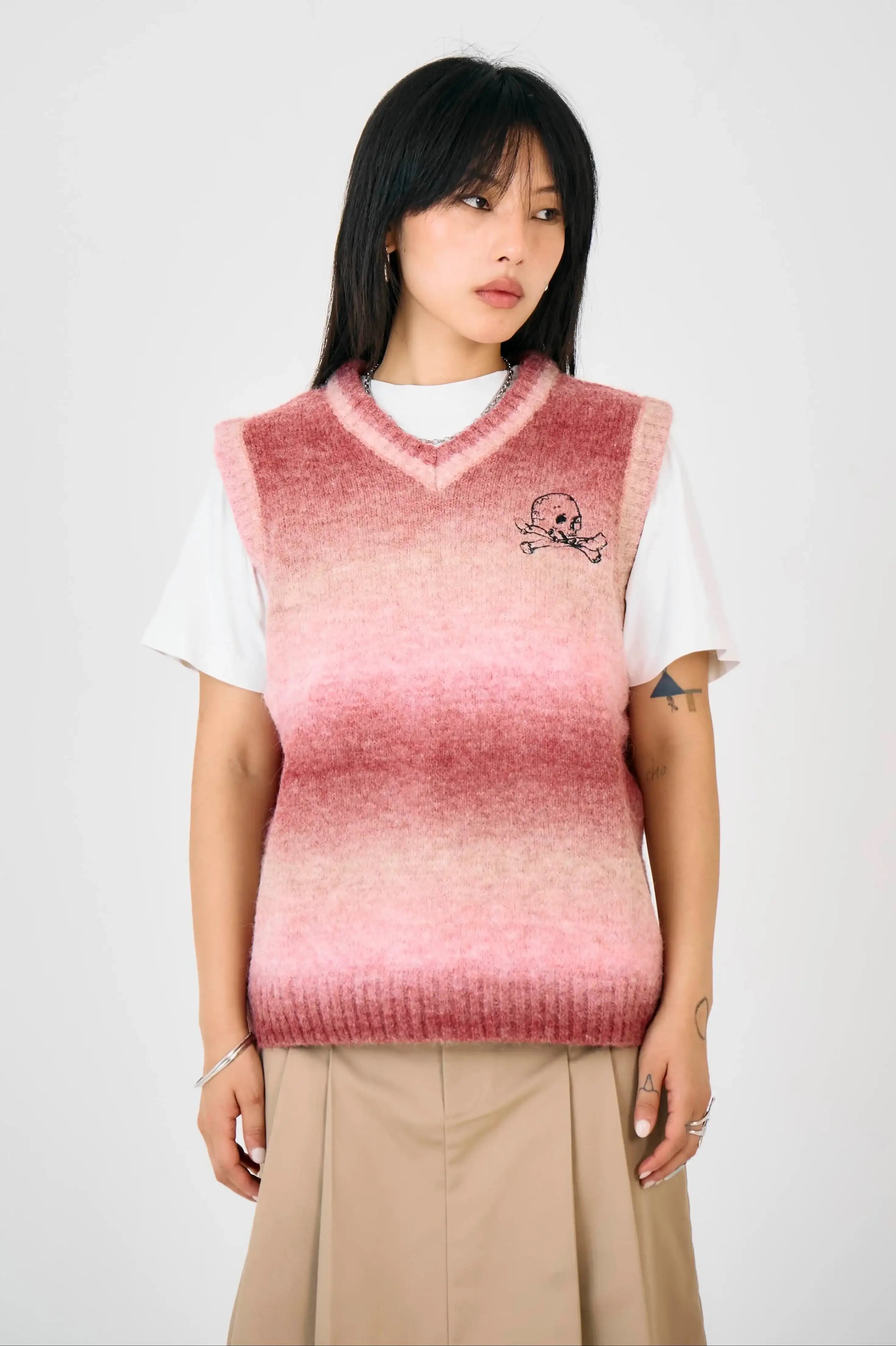 Shop The Ragged Priest Club Spacedye Knit Vest Top Online