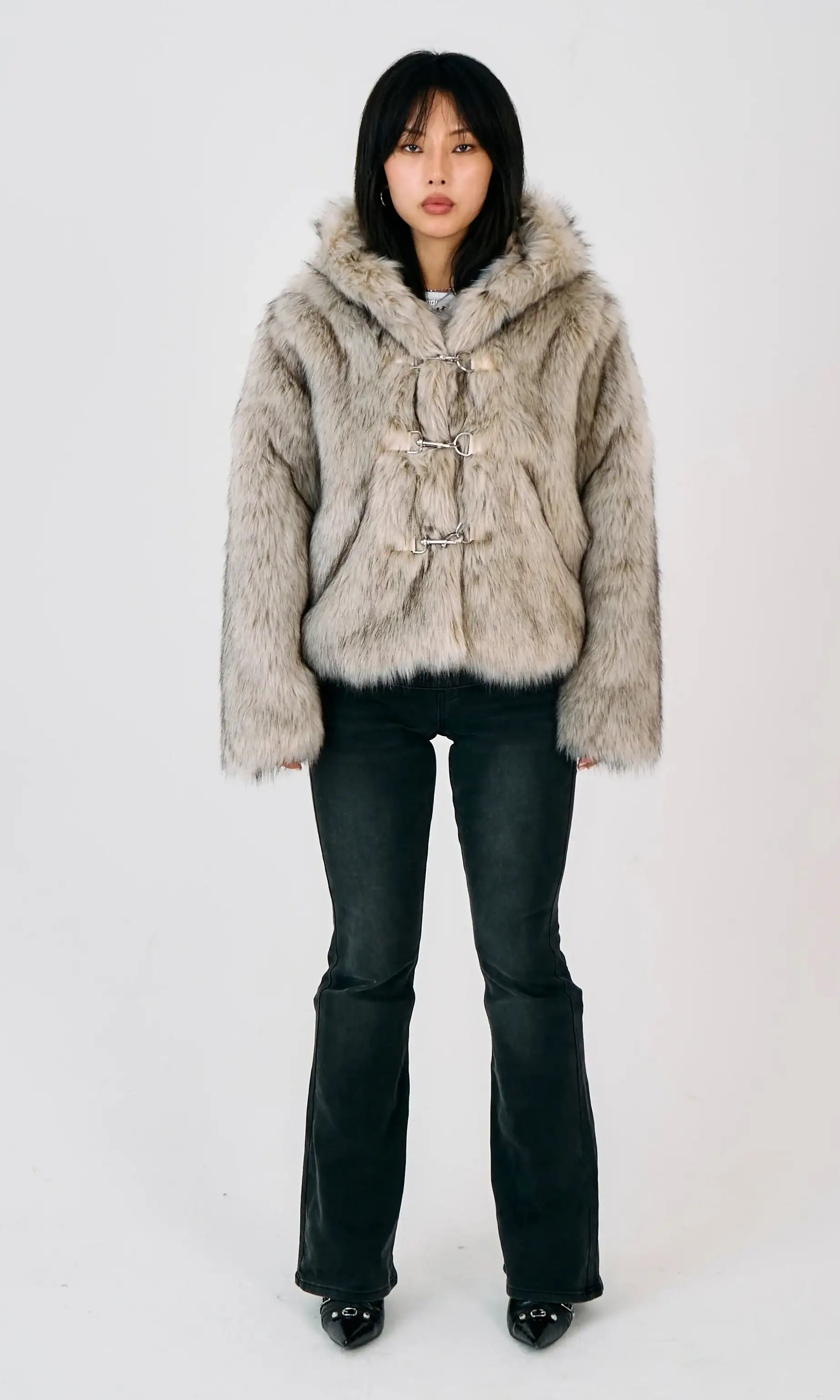 The Ragged Priest Julia Alaska Faux Fur Coat