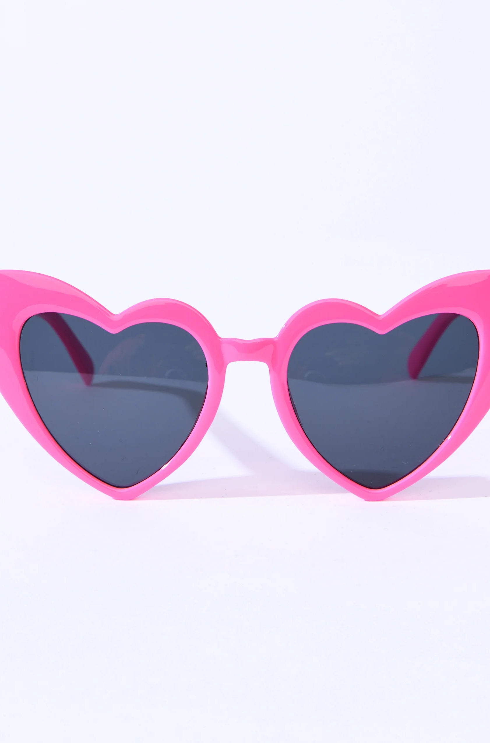 Unique Vintage x Barbie Hot Pink Heart Frame Sunglasses Sunglasses by Unique Vintage as seen on celebrities