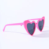 Unique Vintage x Barbie Hot Pink Heart Frame Sunglasses Sunglasses by Unique Vintage as seen on celebrities