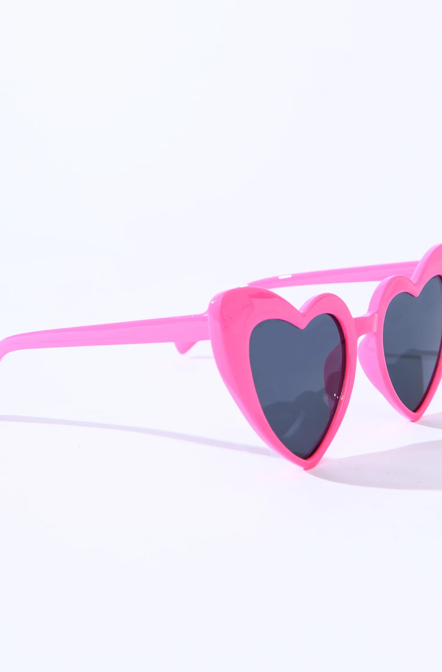 Unique Vintage x Barbie Hot Pink Heart Frame Sunglasses Sunglasses by Unique Vintage as seen on celebrities