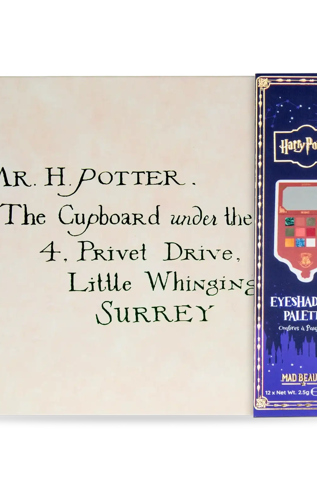 Harry Potter Acceptance Letter Eyeshadow Palette