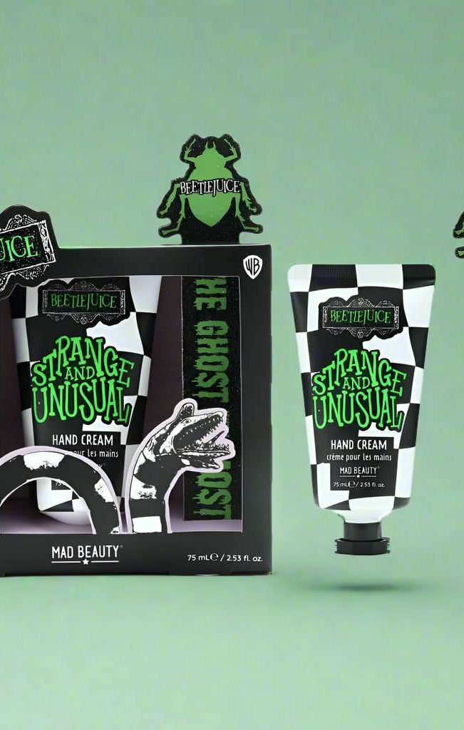 Warner Brothers Beetlejuice Hand Care Set Hand Cream by Mad Beauty as seen on celebrities