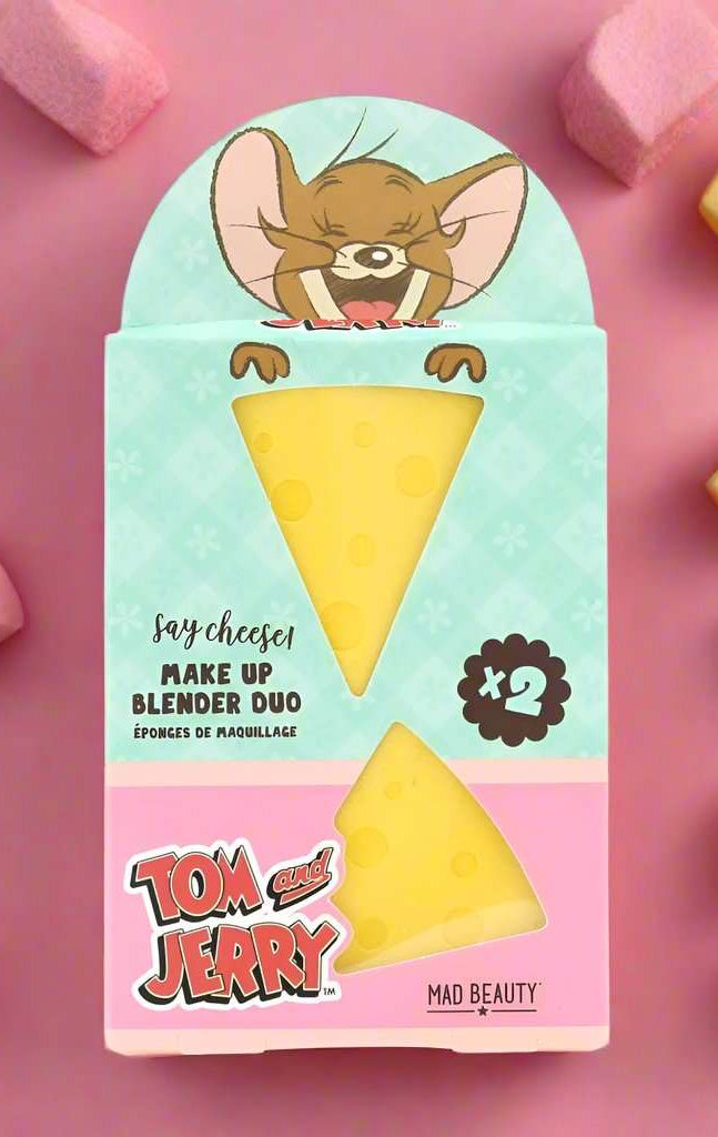 Warner Brothers Tom & Jerry Make Up Sponge Duo Beauty Product by Mad Beauty as seen on celebrities