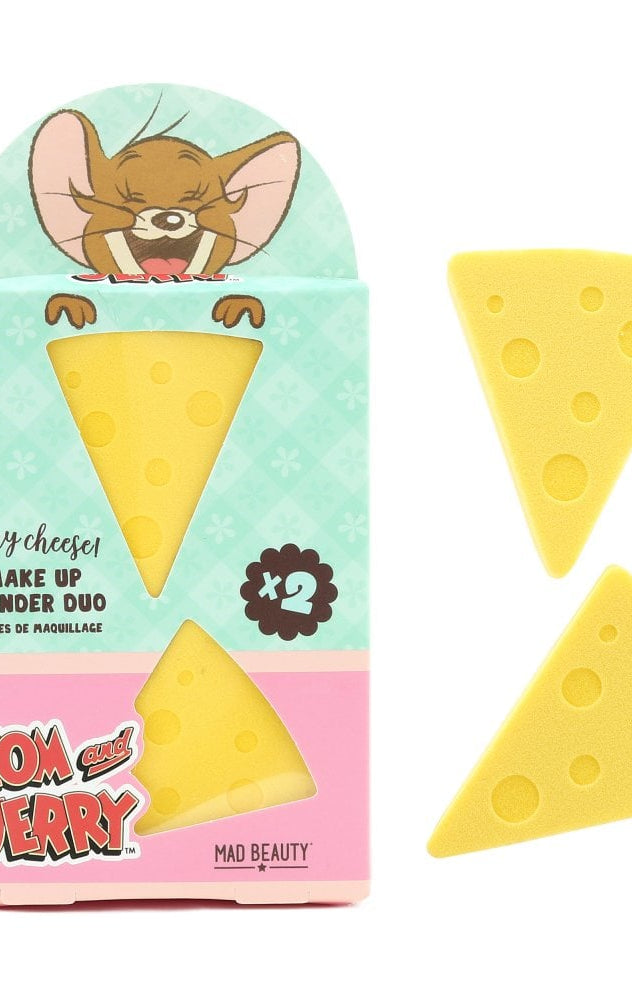 Warner Brothers Tom & Jerry Make Up Sponge Duo Beauty Product by Mad Beauty as seen on celebrities