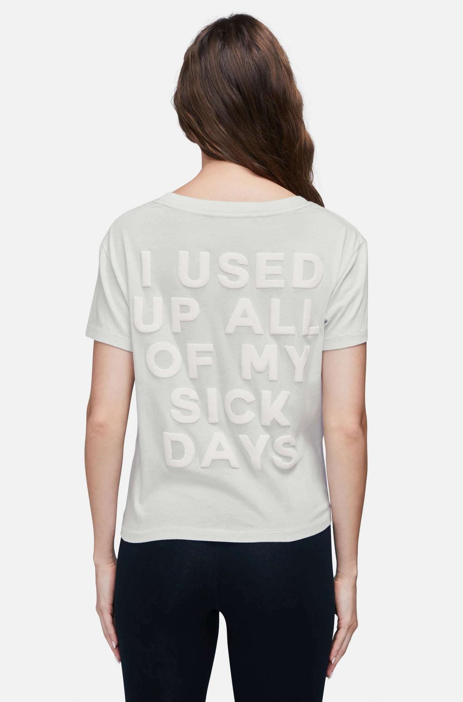 Wildfox Sickday Charlie Tee T-Shirt by Wildfox as seen on celebrities