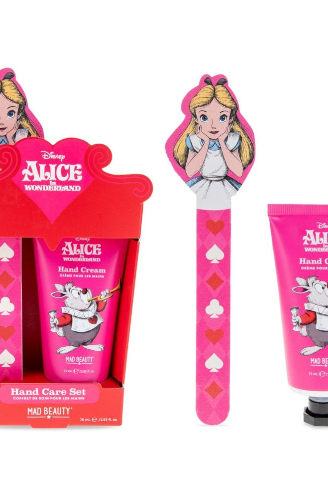 Alice in Wonderland Nail Care Duo Nail Art by Mad Beauty as seen on celebrities