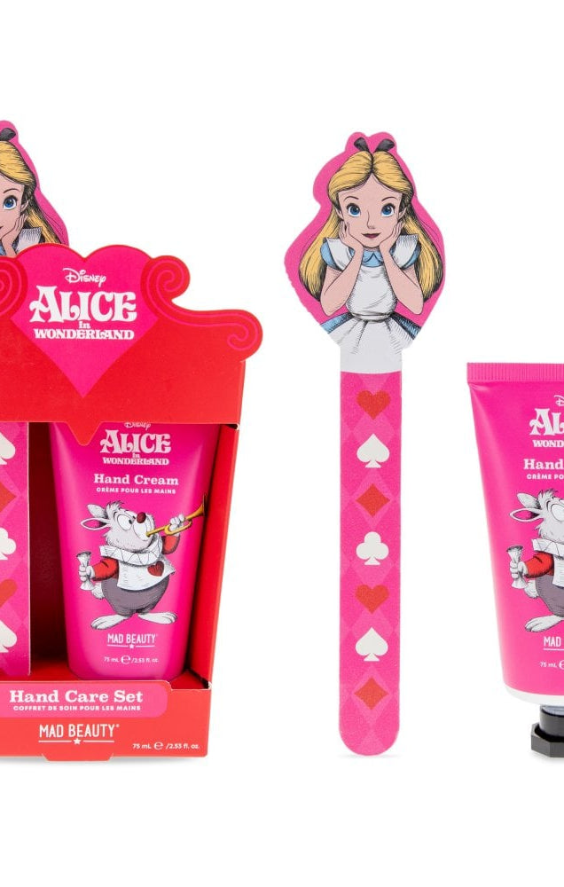 Alice in Wonderland Nail Care Duo Nail Art by Mad Beauty as seen on celebrities