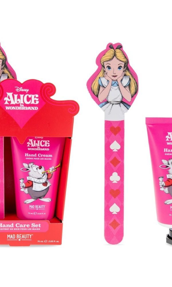 Alice in Wonderland Nail Care Duo Nail Art by Mad Beauty as seen on celebrities