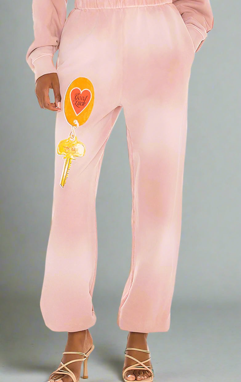 Shop Boys Lie Boys Lie Key To My Heart Sweatpants Sweatpants for women – premium loungewear and festival fashion at Spoiled Brat