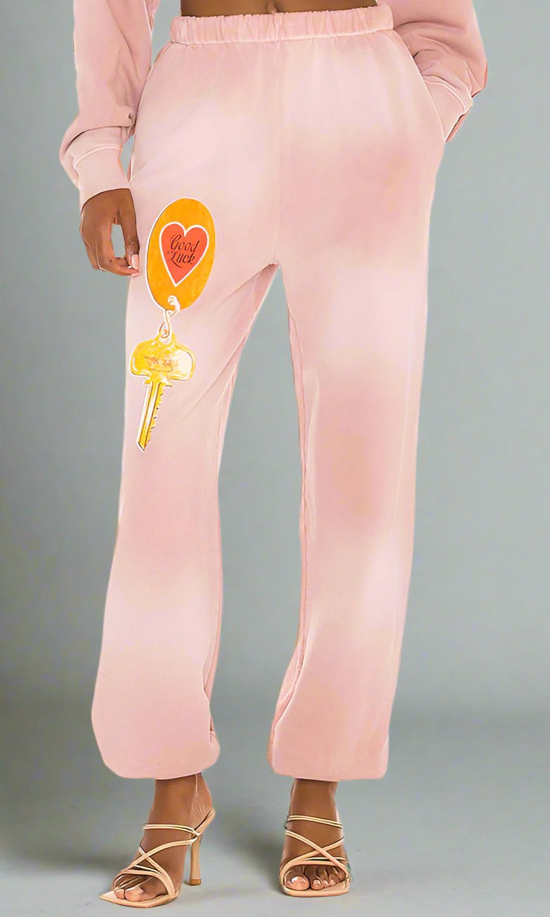 Shop Boys Lie Boys Lie Key To My Heart Sweatpants Sweatpants for women – premium loungewear and festival fashion at Spoiled Brat