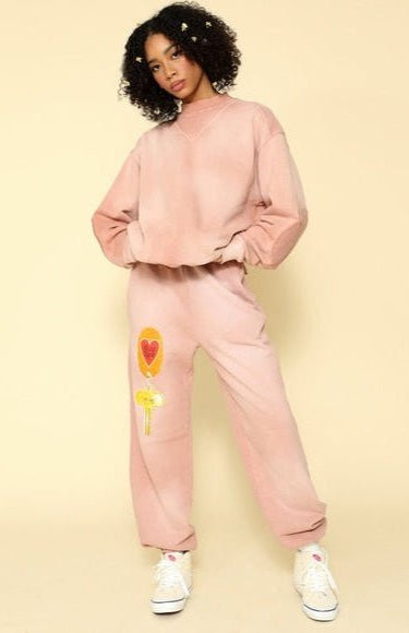 Shop Boys Lie Boys Lie Key To My Heart Sweatpants Sweatpants for women – premium loungewear and festival fashion at Spoiled Brat