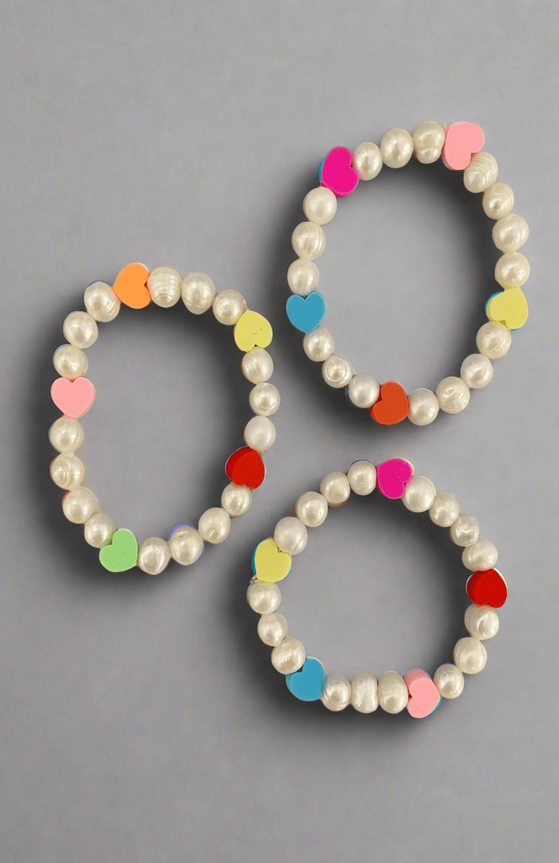 Shop Bracha Bracha Heart Coloured Bracelet Bracelet Bracelet for women – premium loungewear and festival fashion at Spoiled Brat