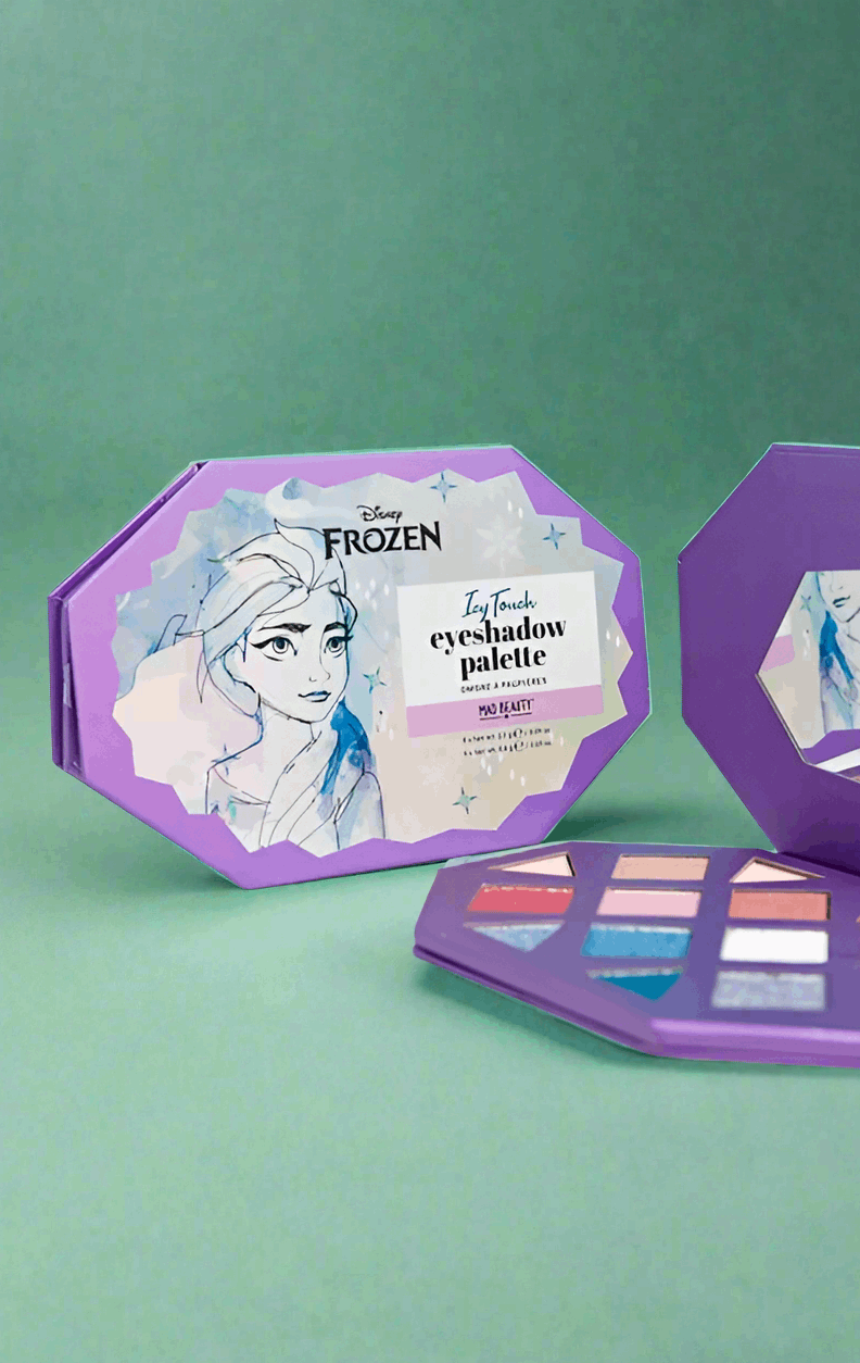 Disney Frozen Icy Touch Eyeshadow Palette Eyeshadow by Mad Beauty as seen on celebrities