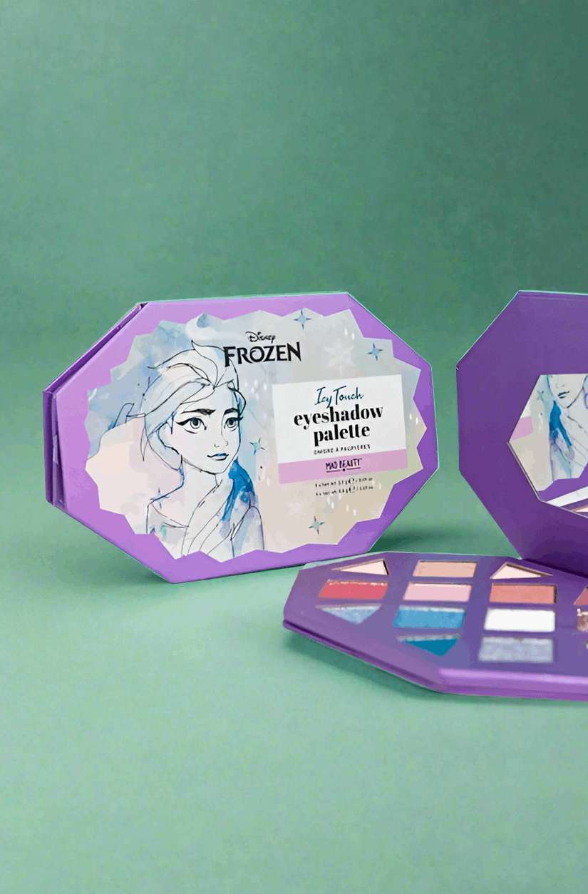 Disney Frozen Icy Touch Eyeshadow Palette Eyeshadow by Mad Beauty as seen on celebrities