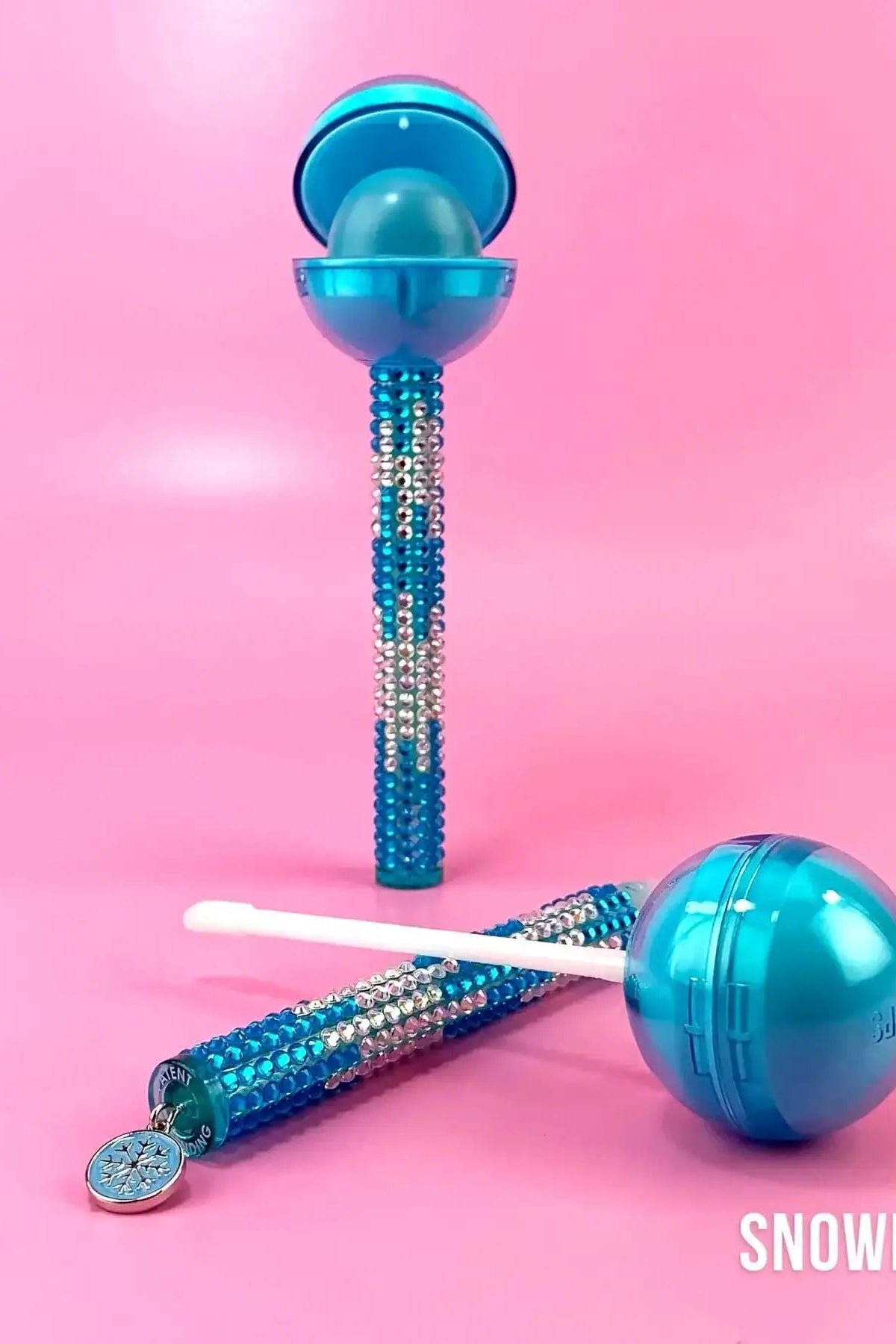 Shop Glossy Pops Glossy Pops Christmas Snowflake Lip Gloss for women – premium loungewear and festival fashion at Spoiled Brat