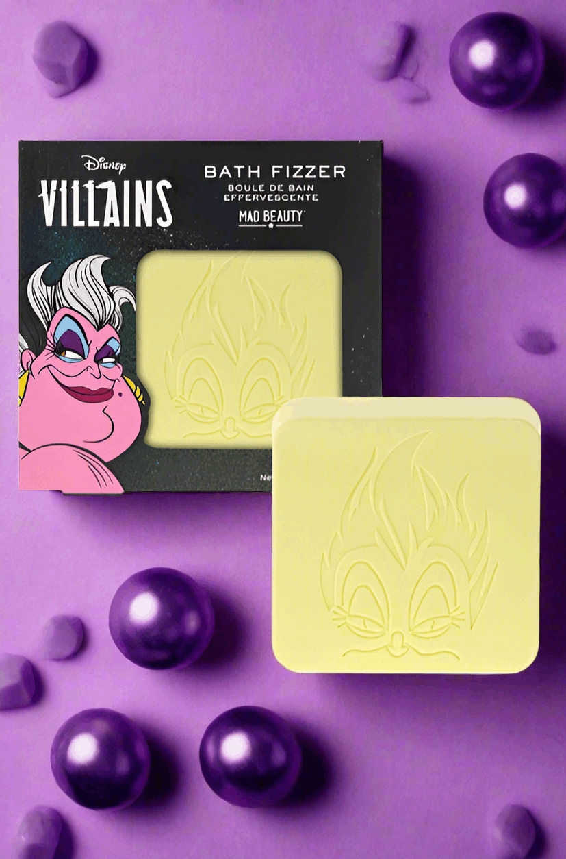 Mad Beauty Disney Pop Villains Ursula Bath Fizzer Bath Bombs by Mad Beauty as seen on celebrities
