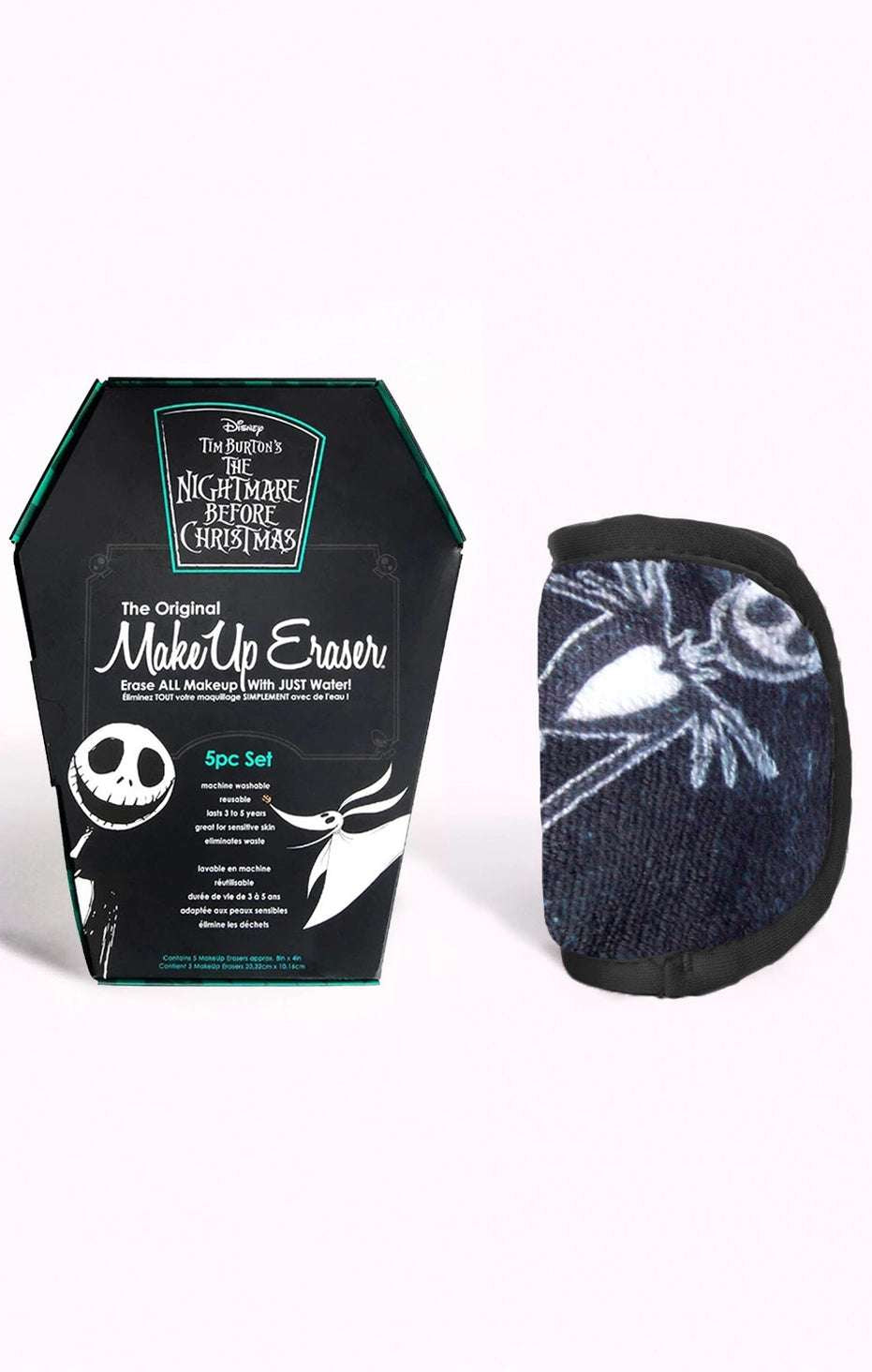 Shop Makeup Eraser Makeup Eraser Disney Nightmare Before Christmas 5pc Mini Set Beauty Product for women – premium loungewear and festival fashion at Spoiled Brat