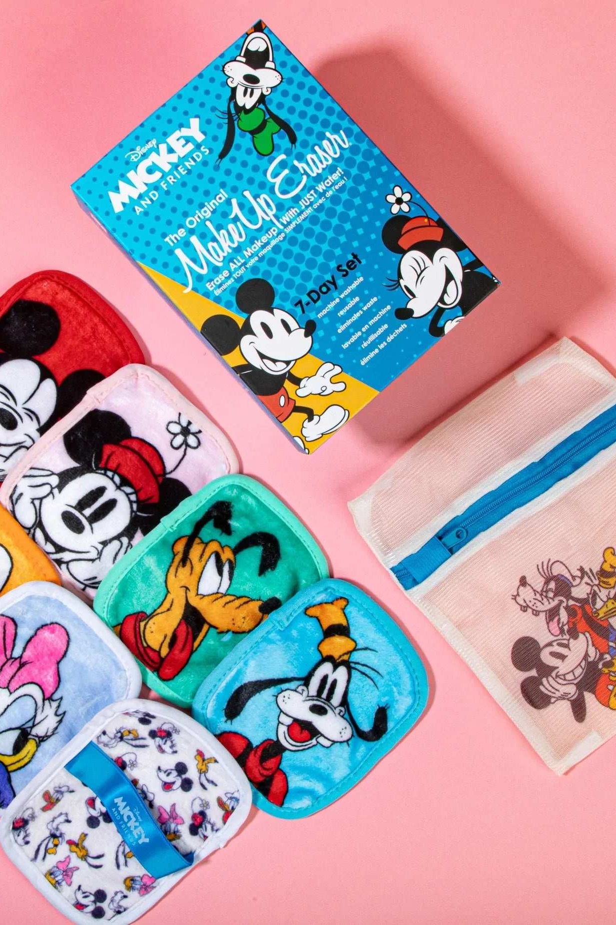 Shop Makeup Eraser Makeup Eraser Mickey & Friends 7 - Day Set Beauty Product for women – premium loungewear and festival fashion at Spoiled Brat