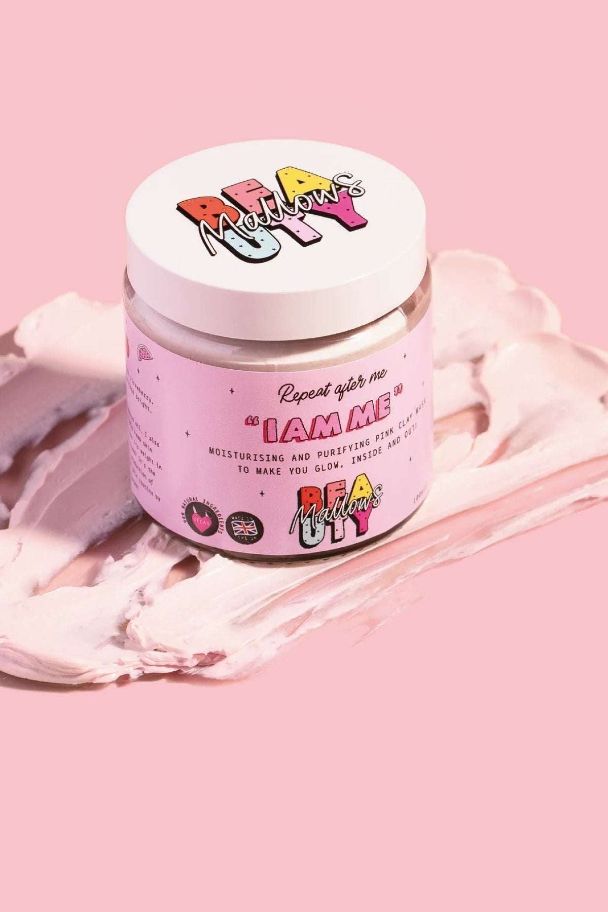 Shop Mallows Beauty Mallows Beauty Watermelon Pink Clay Face Mask Beauty Kit for women – premium loungewear and festival fashion at Spoiled Brat