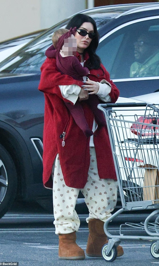 Boys Lie Heavenly Room Service PJ Printed Kimmy Pants as seen on Megan Fox