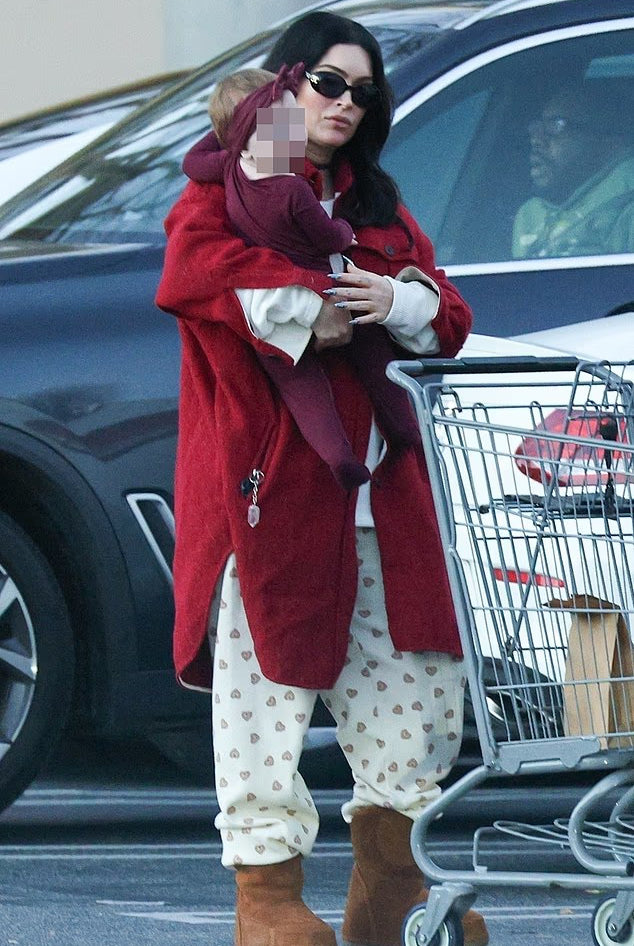 Boys Lie Heavenly Room Service PJ Printed Kimmy Pants as seen on Megan Fox