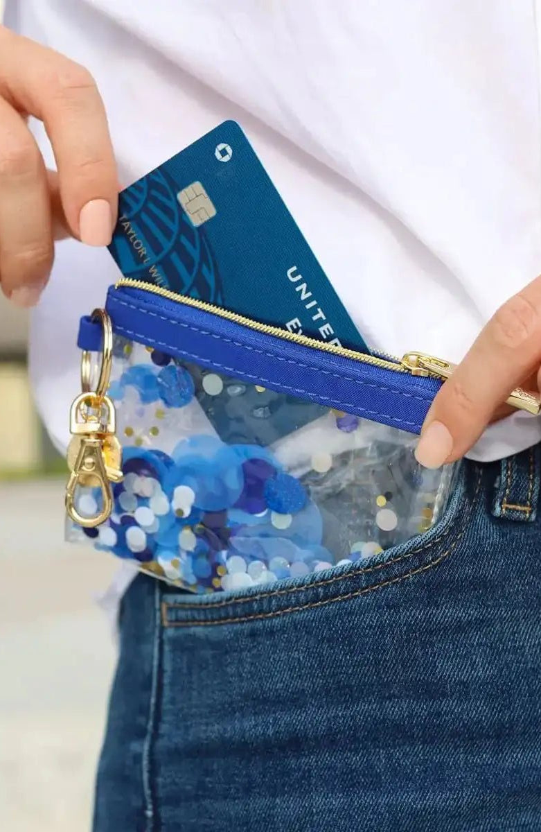 Shop Packed Party Packed Party Spirit Squad True Blue Keychain Purse Purse for women – premium loungewear and festival fashion at Spoiled Brat