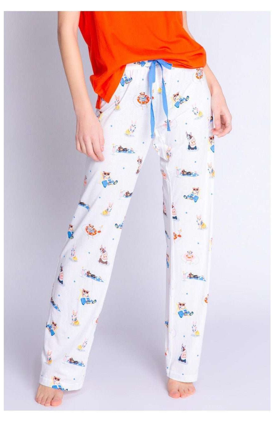 Shop PJ Salvage PJ Salvage Playful Prints Vacation Mode PJ Pants Pyjamas for women – premium loungewear and festival fashion at Spoiled Brat