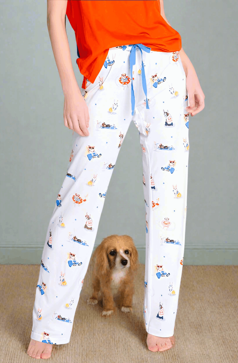 Shop PJ Salvage PJ Salvage Playful Prints Vacation Mode PJ Pants Pyjamas for women – premium loungewear and festival fashion at Spoiled Brat