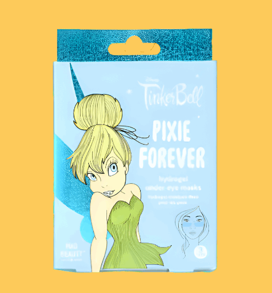 Disney TinkerBell Pixie Perfection Hydrogel Under Eye Patches Eye Pads by Mad Beauty as seen on celebrities