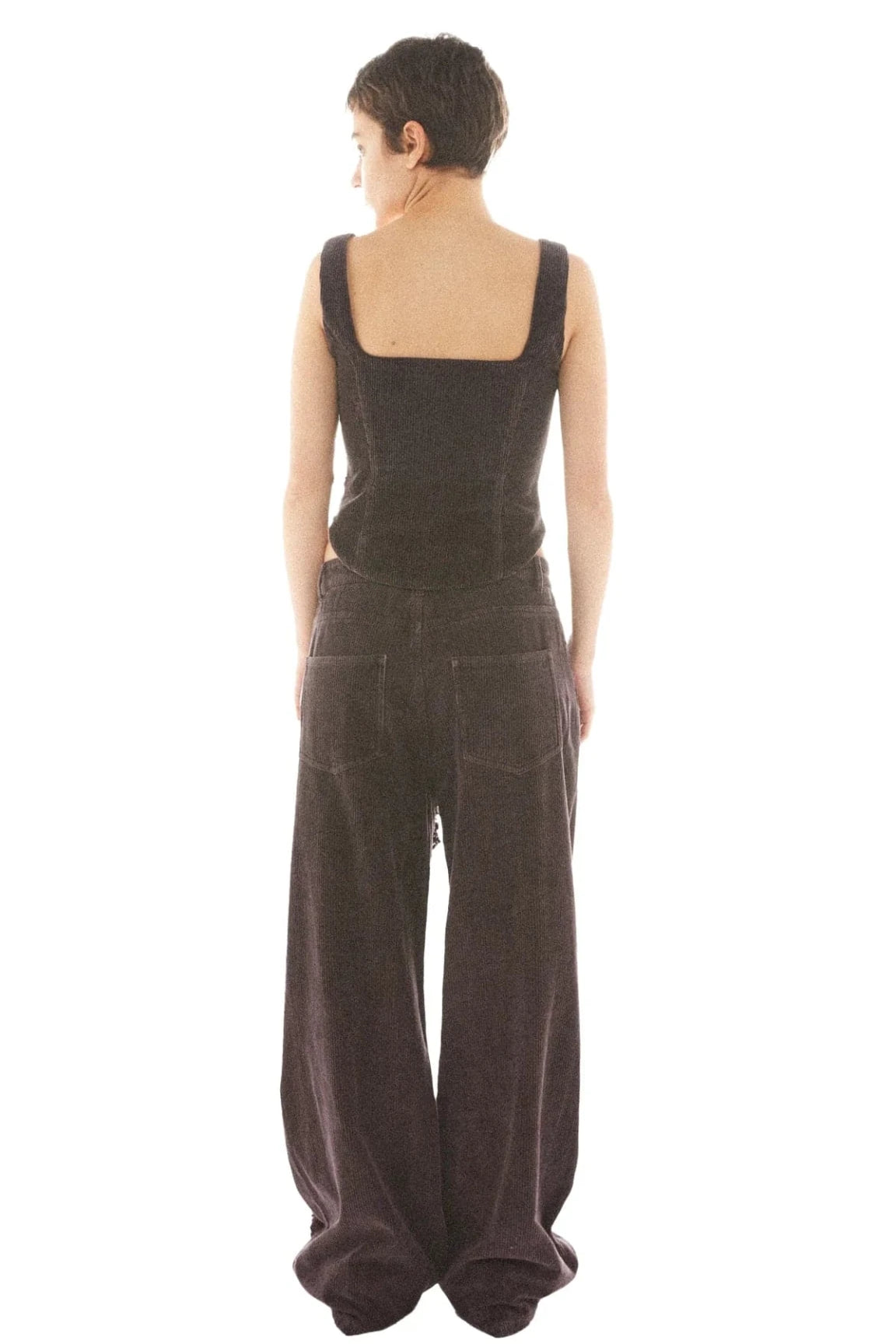 Shop Basic Pleasure Mode Basic Pleasure Mode Hot Chocolate Corset Top Corset for women – premium loungewear and festival fashion at Spoiled Brat