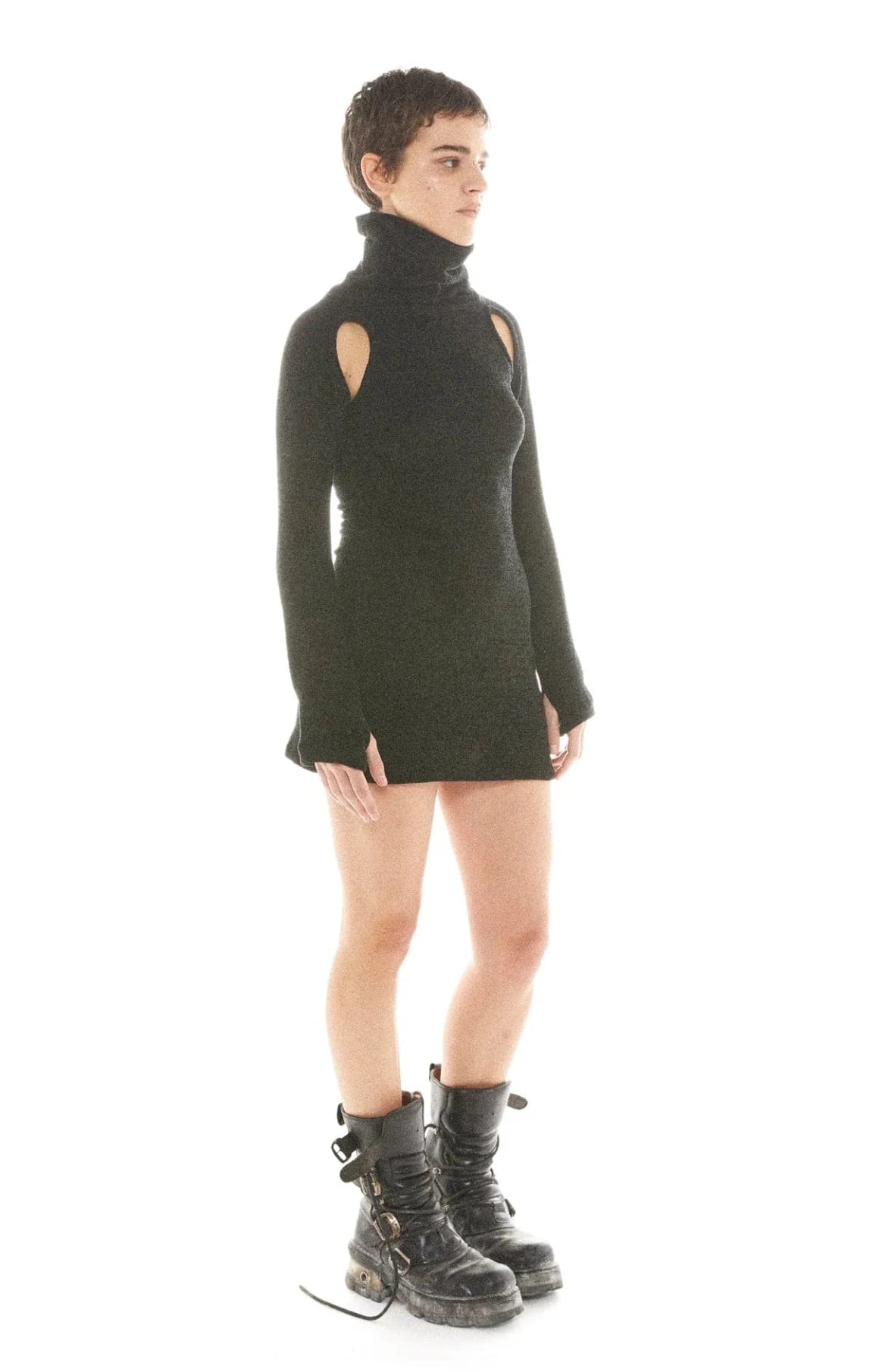 Shop Basic Pleasure Mode Basic Pleasure Mode Thunder Bodycon Dress Party Dress for women – premium loungewear and festival fashion at Spoiled Brat