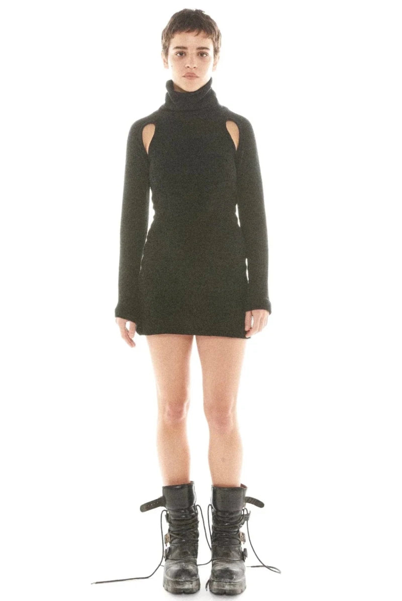 Shop Basic Pleasure Mode Basic Pleasure Mode Thunder Bodycon Dress Party Dress for women – premium loungewear and festival fashion at Spoiled Brat