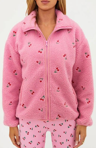 Shop Beach Riot Beach Riot Bennie Fleece Jacket Jacket for women – premium loungewear and festival fashion at Spoiled Brat
