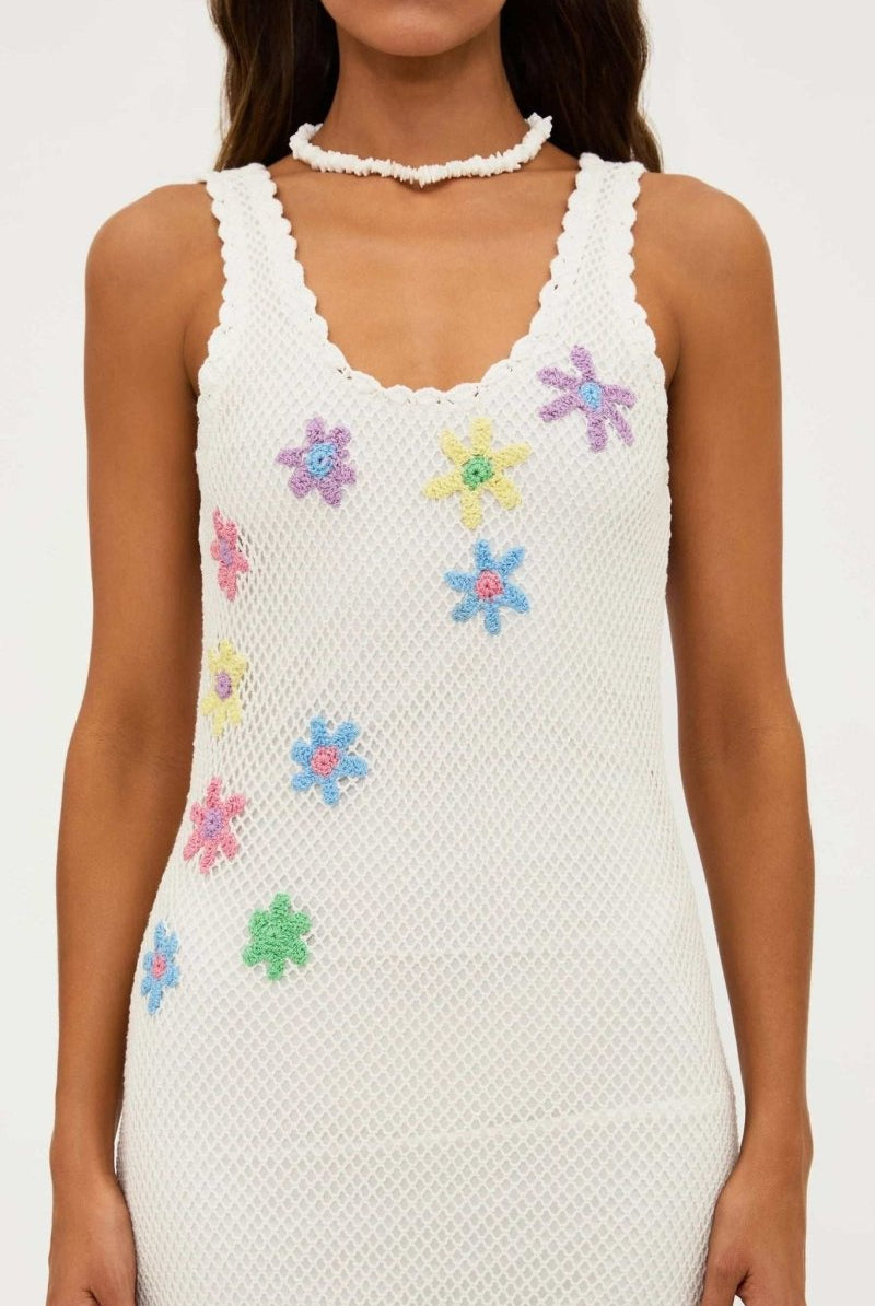 Shop Beach Riot Beach Riot Diana Spring Crochet Dress Dress for women – premium loungewear and festival fashion at Spoiled Brat