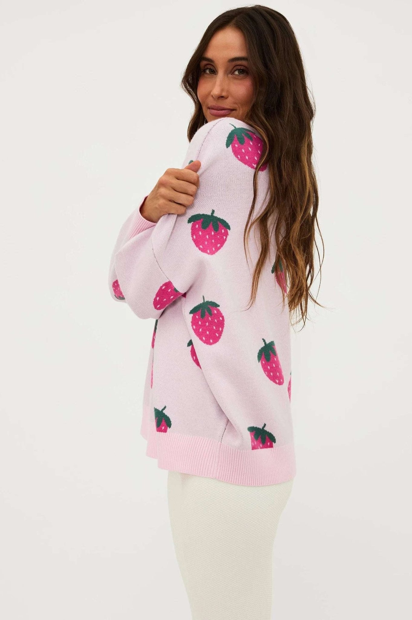 Beach Riot Joey Strawberry Sweatshirt - Spoiled Brat