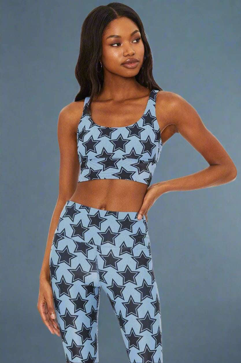 Beach Riot Leah Disco Star Gym Crop Top Crop Top by Beach Riot as seen on celebrities