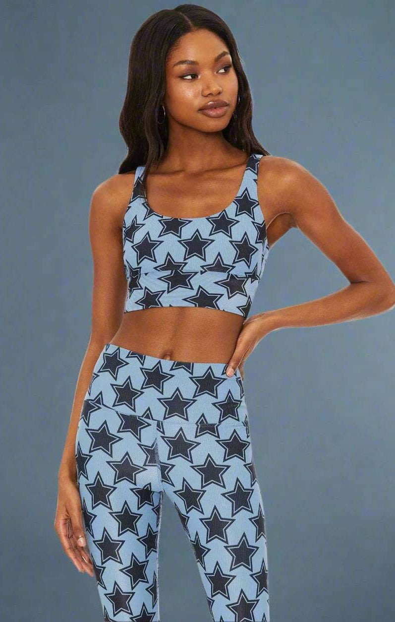 Beach Riot Leah Disco Star Gym Crop Top Crop Top by Beach Riot as seen on celebrities