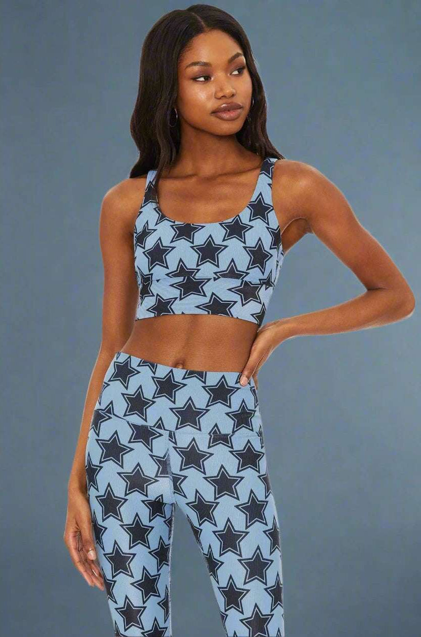 Beach Riot Leah Disco Star Gym Crop Top Crop Top by Beach Riot as seen on celebrities
